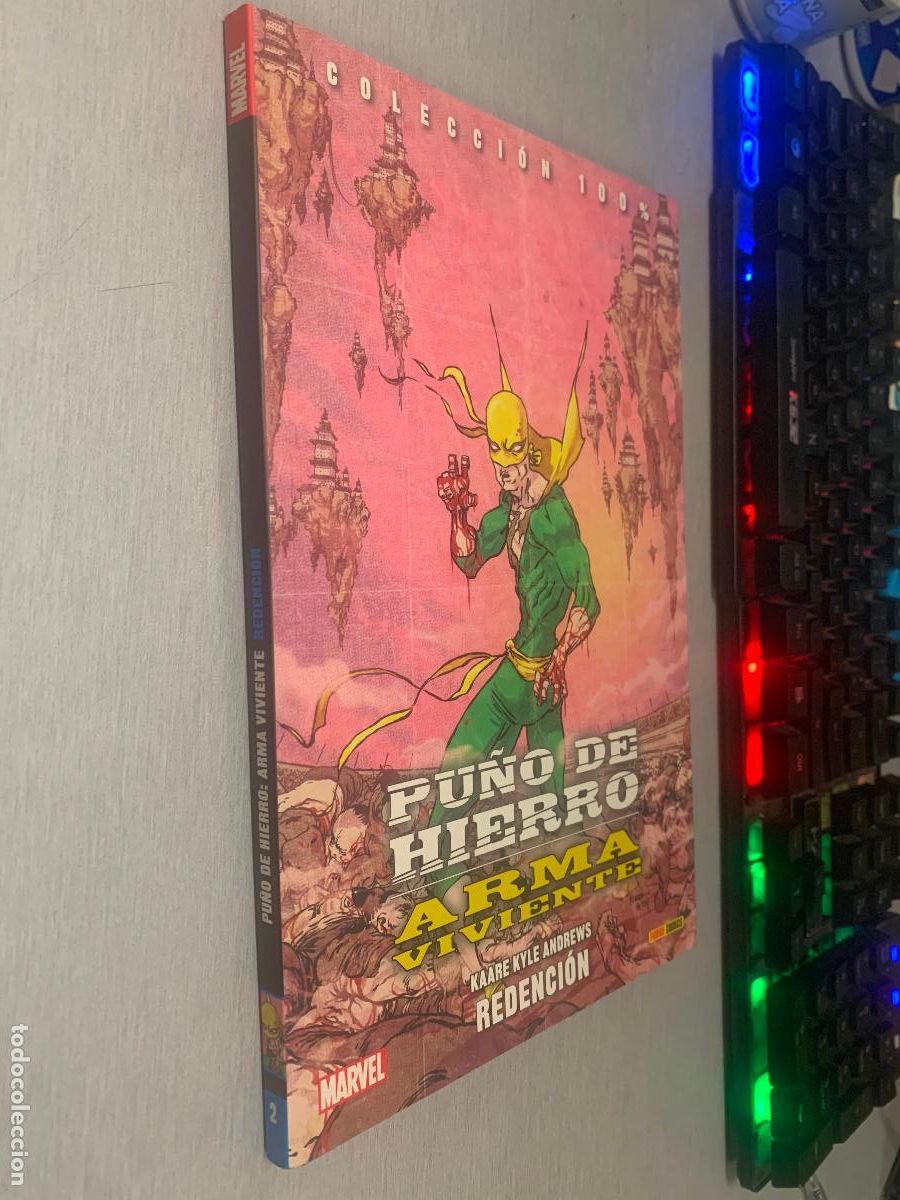 C&oacute;mics: PU&Ntilde;O DE HIERRO, ARMA VIVIENTE N&ordm; 2: REDENCI&Oacute;N / KAARE KYLE ANDREWS / COLECCI&Oacute;N 100% MARVEL - PANINI