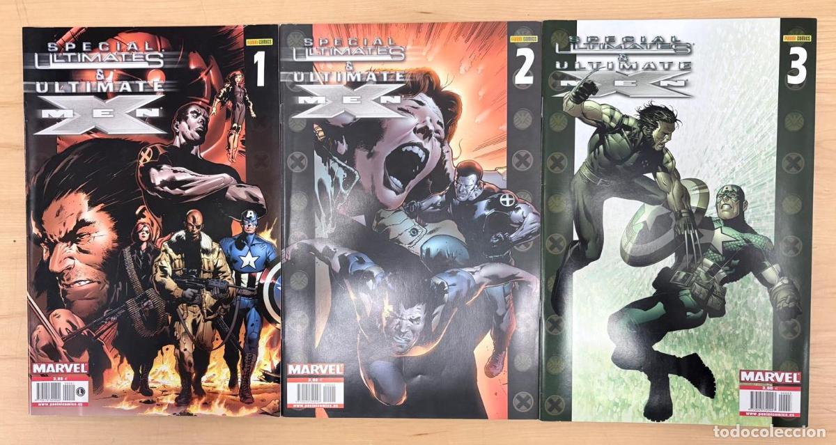 C&oacute;mics: SPECIAL ULTIMATES & ULTIMATE X MEN N&ordm; 1, 2 Y 3 (COMPLETA). PANINI, 2004