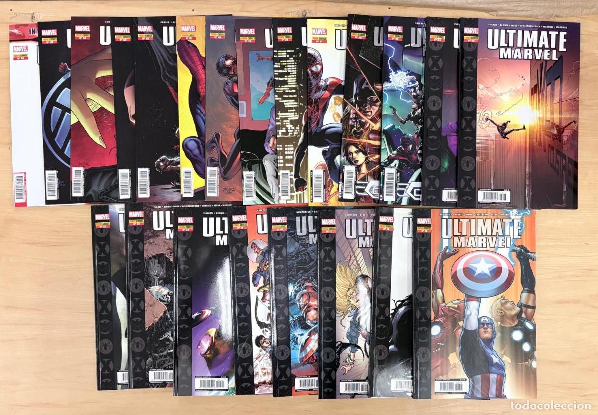 C&oacute;mics: LOTE DE 21 C&Oacute;MICS ULTIMATE MARVEL N&ordm; 15-36 (INCOMPLETA). PANINI, 2013