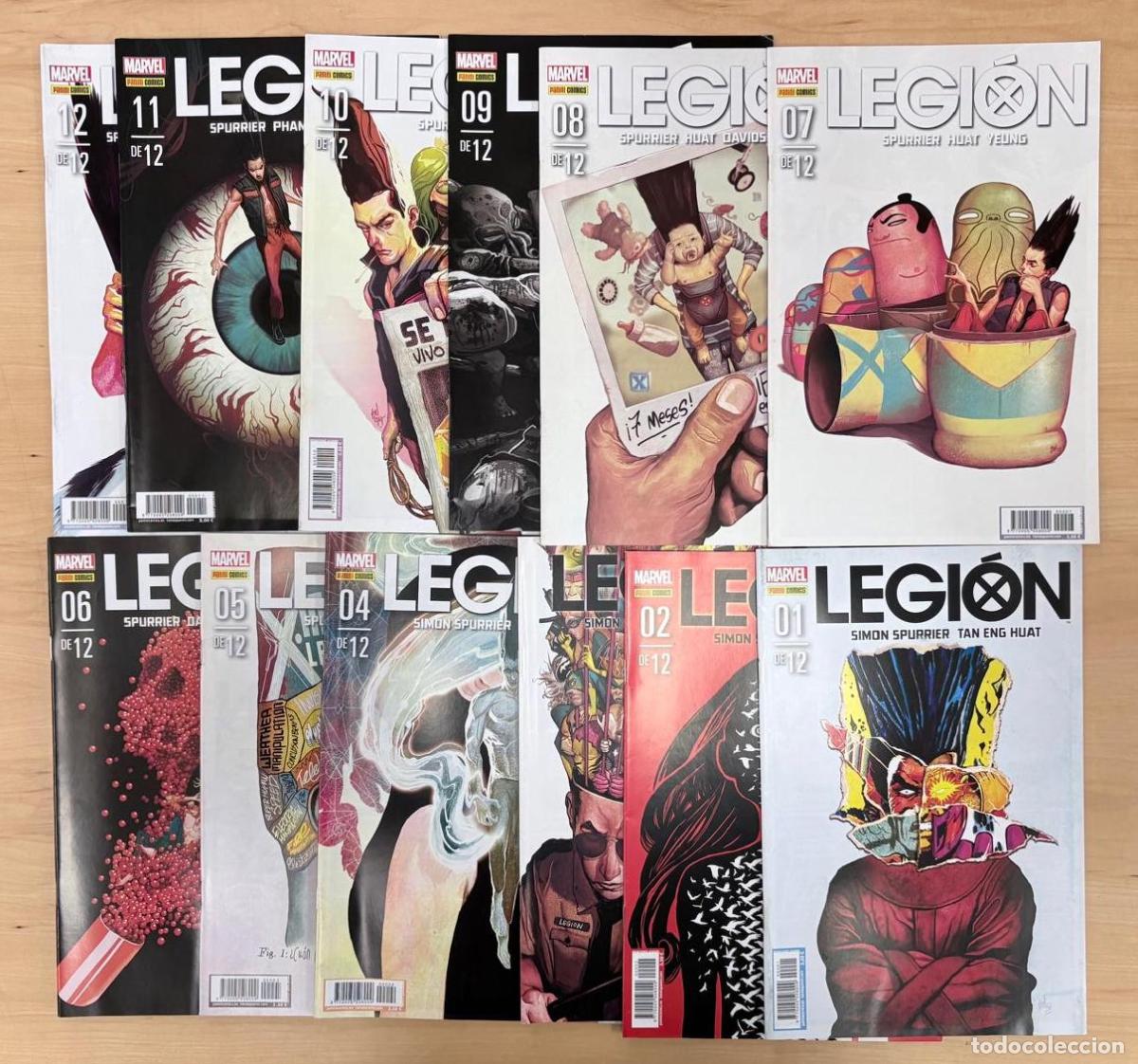 C&oacute;mics: LOTE DE 12 C&Oacute;MICS LEGI&Oacute;N N&ordm; 1-12 (COMPLETA). SIMON SPURRIER & TAN ENG HUAT, PANINI, 2013