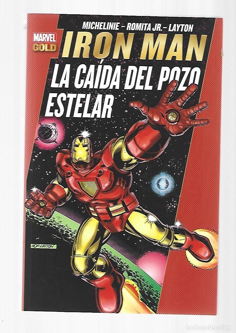 C&oacute;mics: Marvel Gold, Iron Man: la ca&iacute;da del pozo estelar, 2013, Panini, impecable