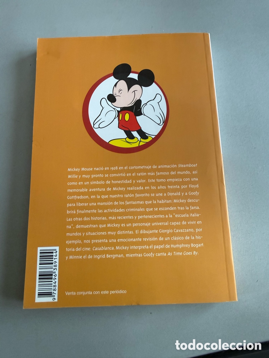 C&oacute;mics: Cl&aacute;sicos del C&oacute;mic. MICKEY MOUSE. PANINI 2004 - Foto 2