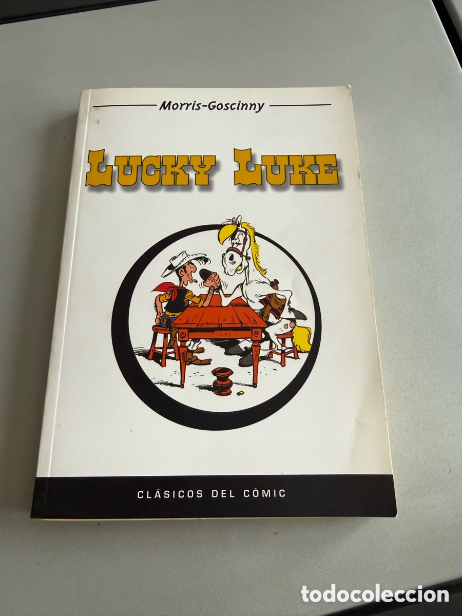 C&oacute;mics: Cl&aacute;sicos del C&oacute;mic. LUCKY LUKE. PANINI 2004 - Foto 1