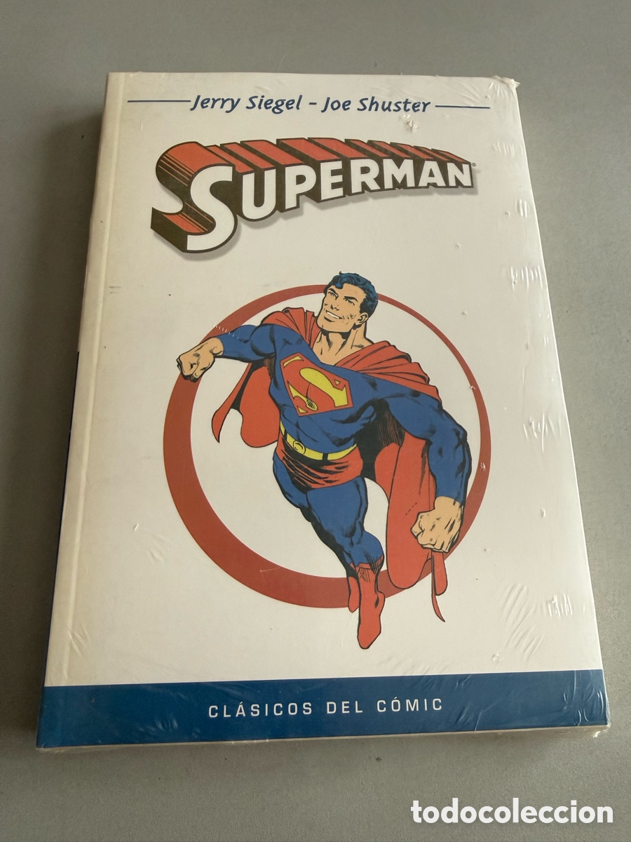 C&oacute;mics: Cl&aacute;sicos del C&oacute;mic. SUPERMAN. PRECINTADO. PANINI 2004