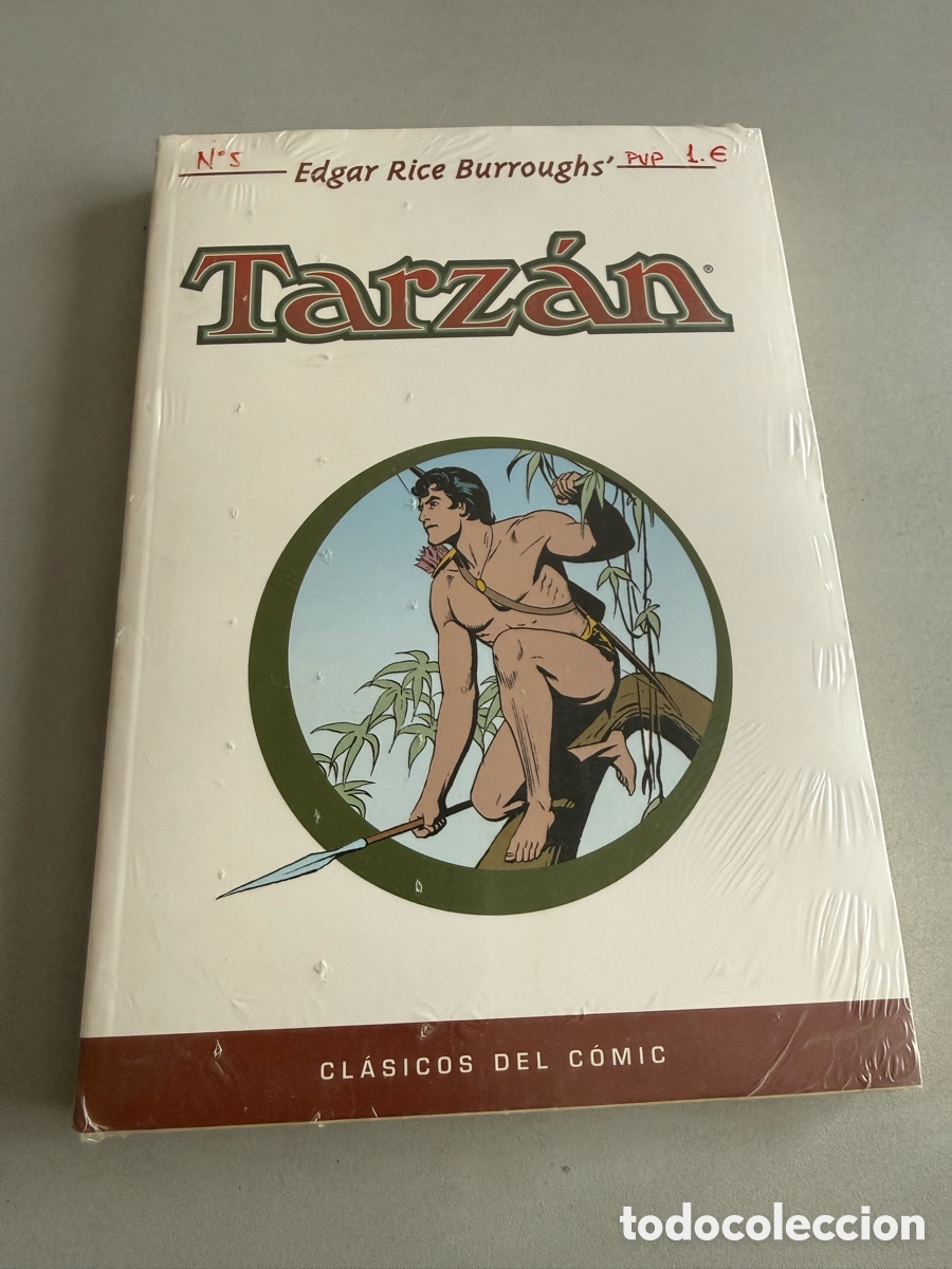 C&oacute;mics: Cl&aacute;sicos del C&oacute;mic. TARZAN. PRECINTADO. PANINI 2004