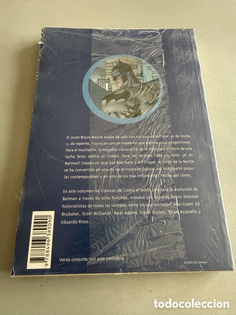 C&oacute;mics: Cl&aacute;sicos del C&oacute;mic. BATMAN. PRECINTADO. PANINI 2004 - Foto 2