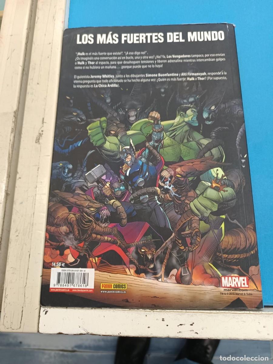 C&oacute;mics: COMIC THOR VS. HULK COLECCCION 100% MARVEL PANINI COMIC - Foto 2