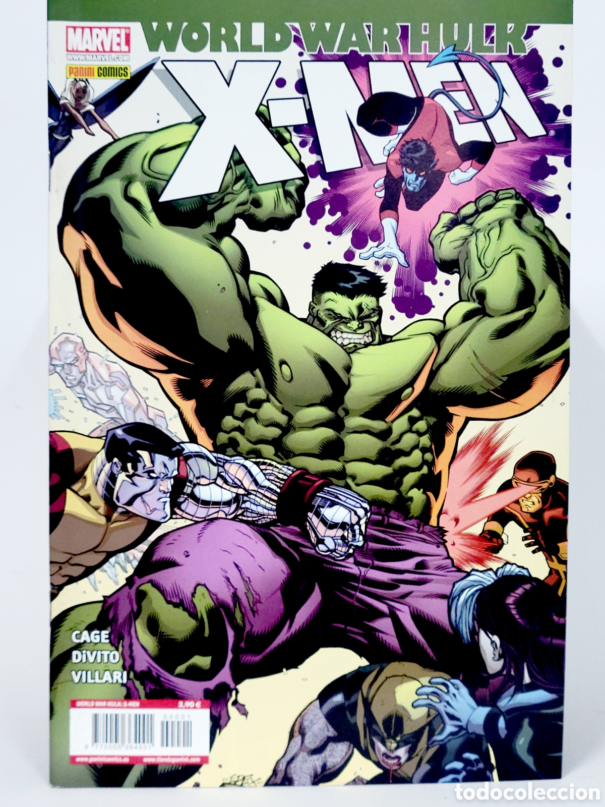 C&oacute;mics: C&Oacute;MIC DE KIOSCO WORLD WAR HULK X-MEN PANINI MARVEL GRAPA