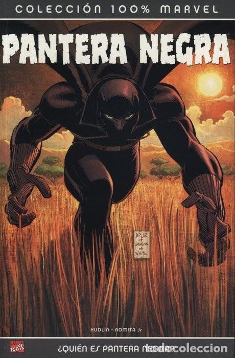 C&oacute;mics: Pantera Negra: &iquest;Qui&eacute;n es Pantera Negra? 100% Marvel. TOMO PANINI.