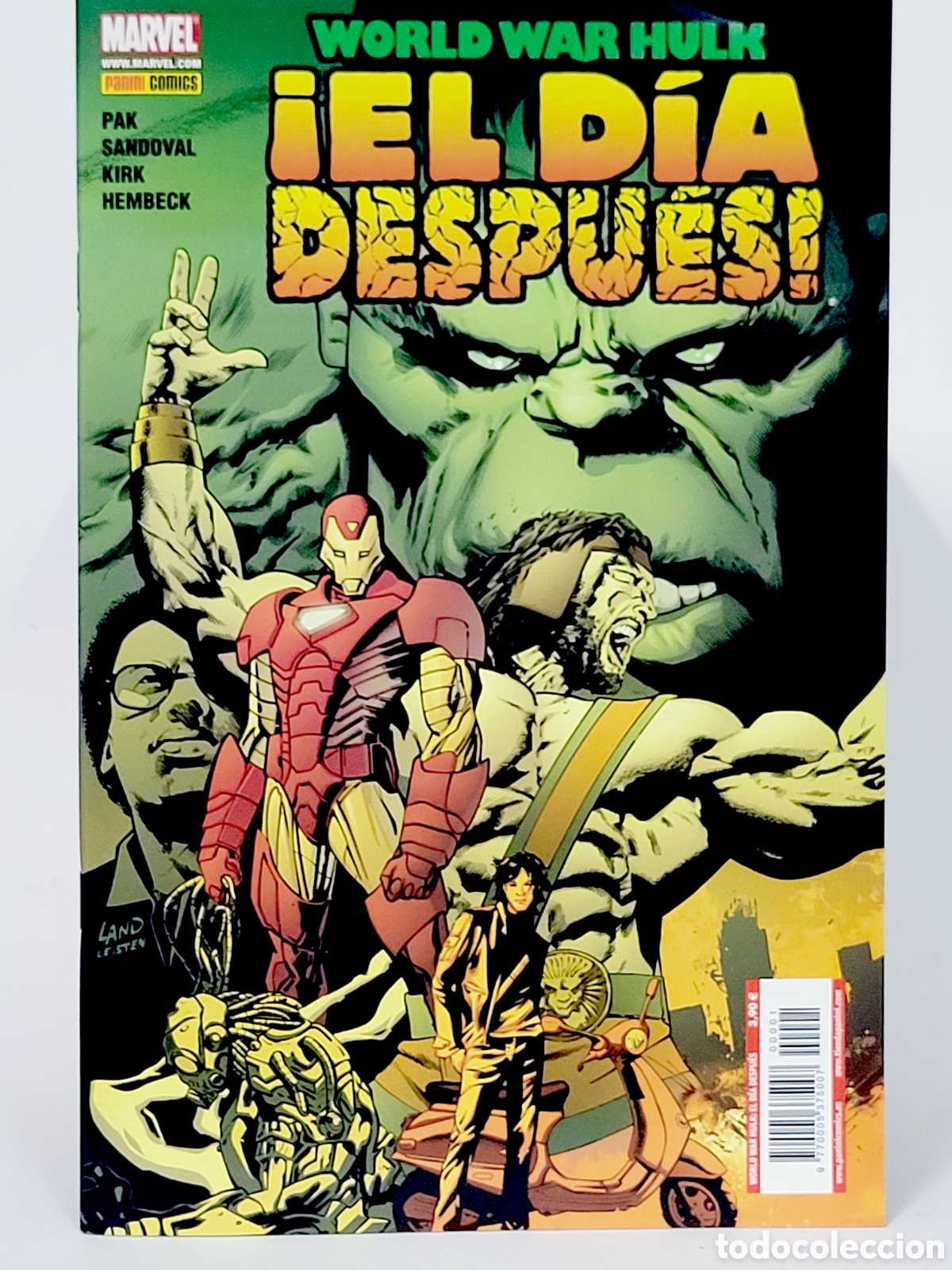 C&oacute;mics: C&Oacute;MIC DE KIOSCO WORLD WAR HULK EL DIA DESPU&Eacute;S PANINI MARVEL GRAPA