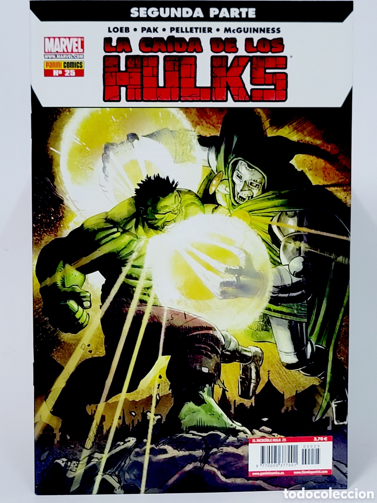 C&oacute;mics: C&Oacute;MIC DE KIOSCO LA CA&Iacute;DA DE LOS HULKS 25 PANINI MARVEL GRAPA