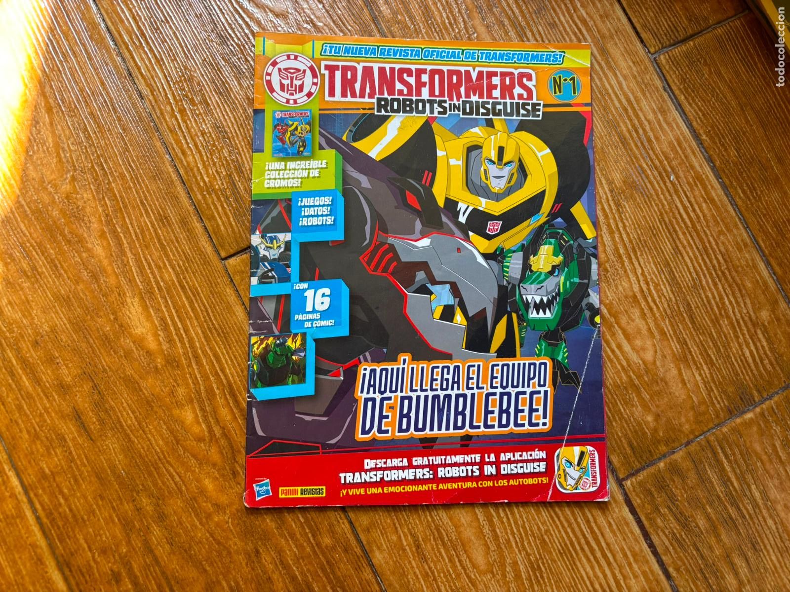 C&oacute;mics: TRANSFORMERS ROBOTS IN DISGUISE N&ordm; 1 EDITORIAL PANINI