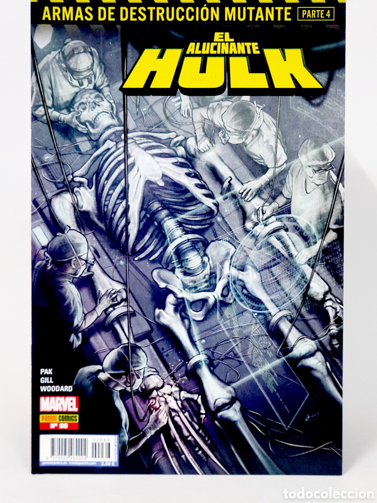 C&oacute;mics: C&Oacute;MIC DE KIOSCO EL ALUCINANTE HULK 66 ARMAS DESTRUCCI&Oacute;N MUTANTE PANINI MARVEL GRAPA