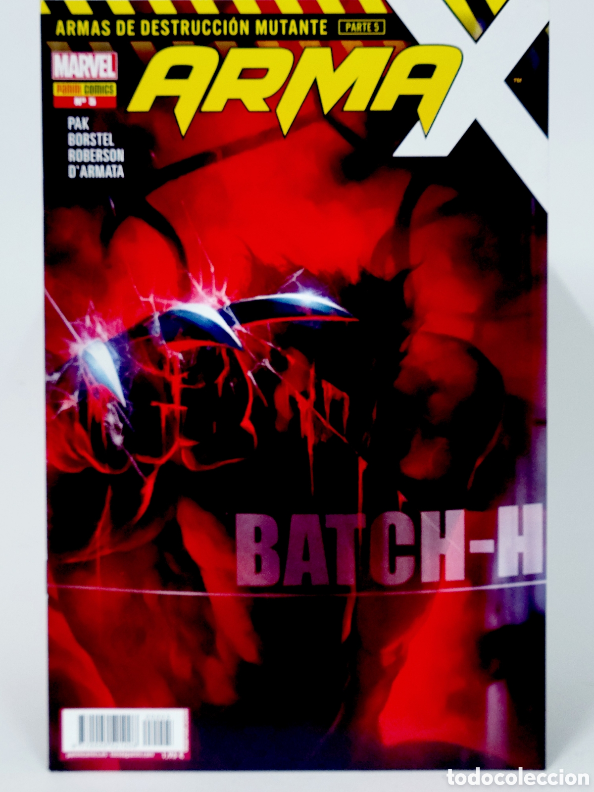 C&oacute;mics: C&Oacute;MIC DE KIOSCO ARMA-X 5 ARMAS DESTRUCCI&Oacute;N MUTANTE PANINI MARVEL GRAPA