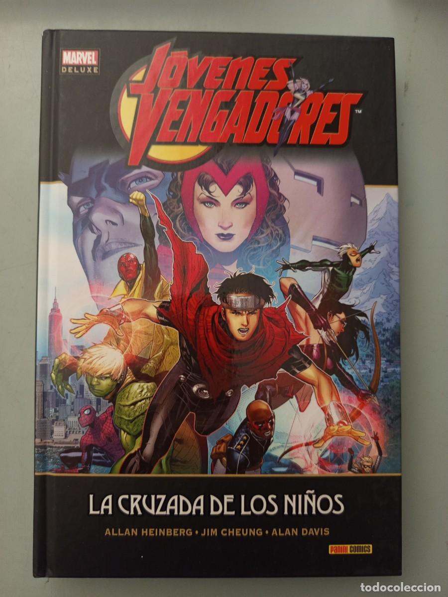 C&oacute;mics: Jovenes Vengadores La cruzada de los ni&ntilde;os Marvel de Luxe Panini