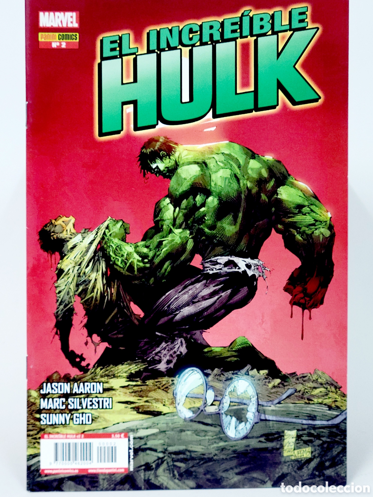 C&oacute;mics: C&Oacute;MIC DE KIOSCO EL INCRE&Iacute;BLE HULK 2 PANINI MARVEL GRAPA