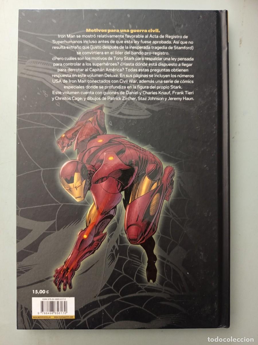 C&oacute;mics: Civil War Iron Man Marvel de Luxe Panini - Foto 2
