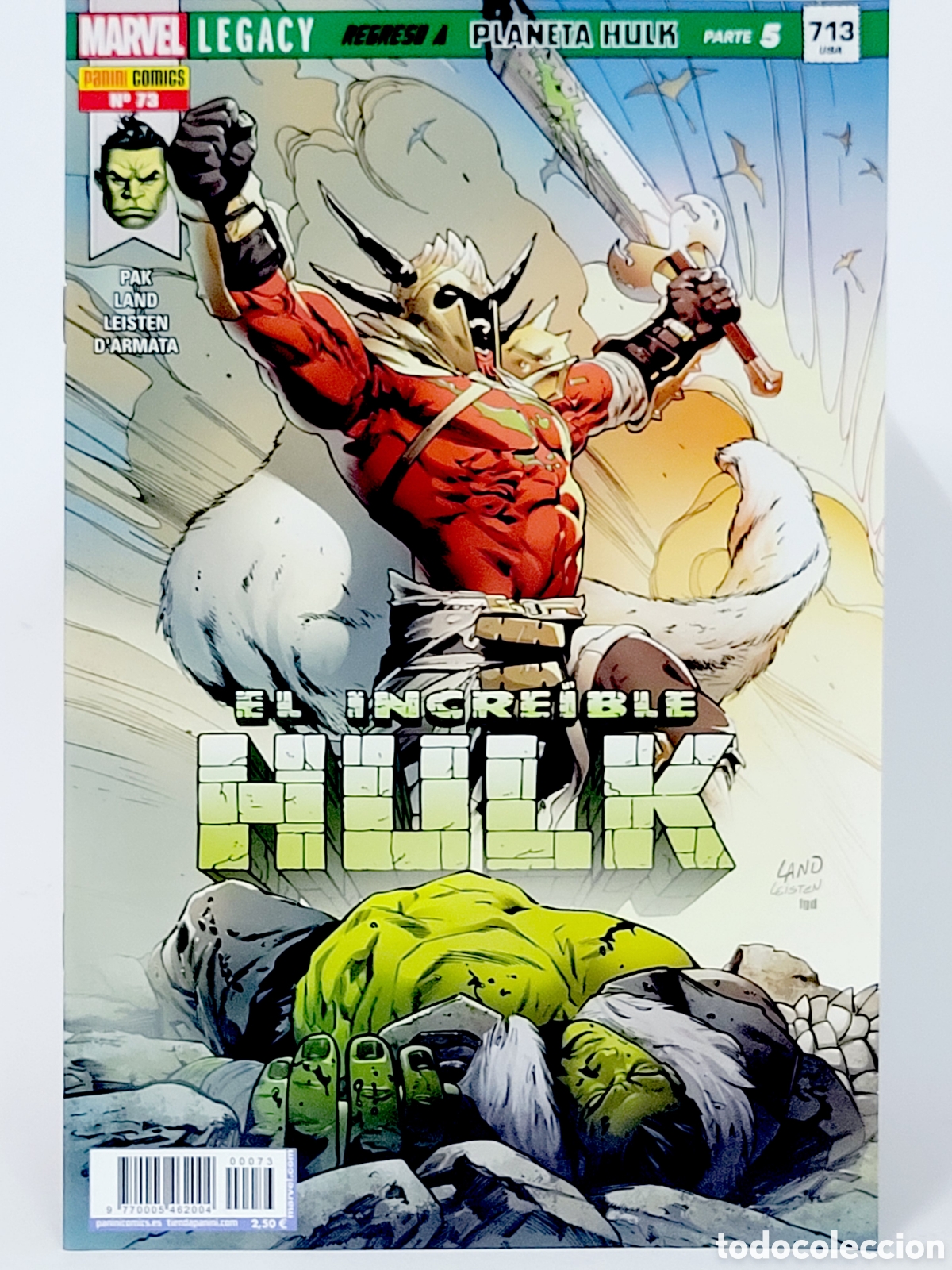 C&oacute;mics: C&Oacute;MIC DE KIOSCO EL INCRE&Iacute;BLE HULK 73 PANINI MARVEL GRAPA