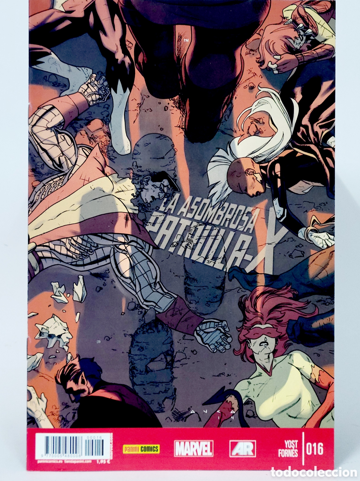 C&oacute;mics: C&Oacute;MIC DE KIOSCO LA ASOMBROSA PATRULLA X 16 VOL.1 PANINI VOLUMEN MARVEL GRAPA
