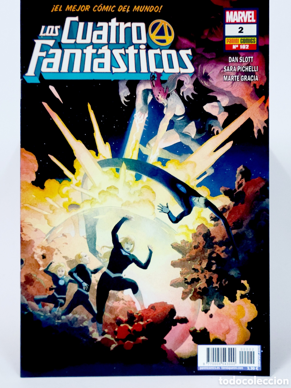 C&oacute;mics: C&Oacute;MIC DE KIOSCO LOS CUATRO FANT&Aacute;STICOS 102 VOL.7 PANINI VOLUMEN MARVEL GRAPA