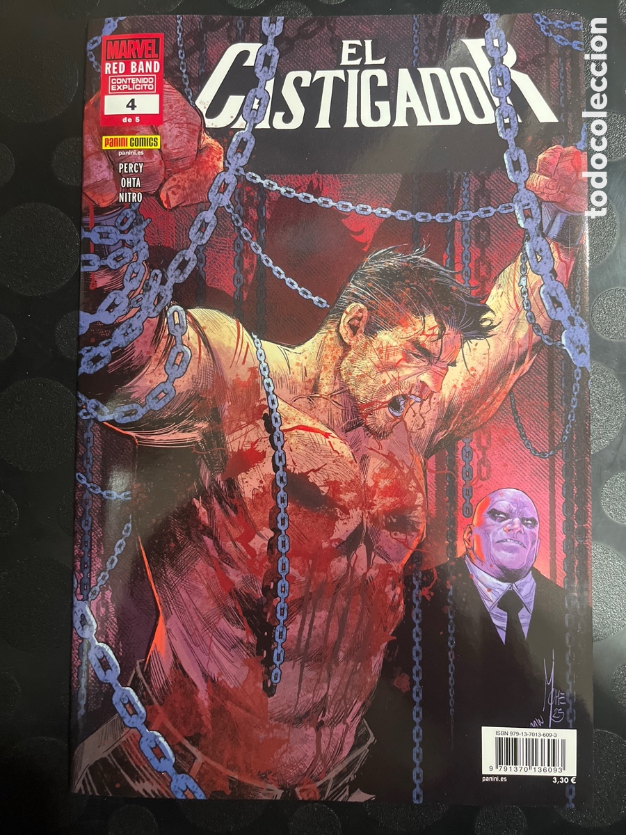 C&oacute;mics: EL CASTIGADOR N.4 NOCHE DE SACAR LA BASURA MARVEL RED BAND CONTENIDO EXPL&Iacute;CITO ( 2026 )