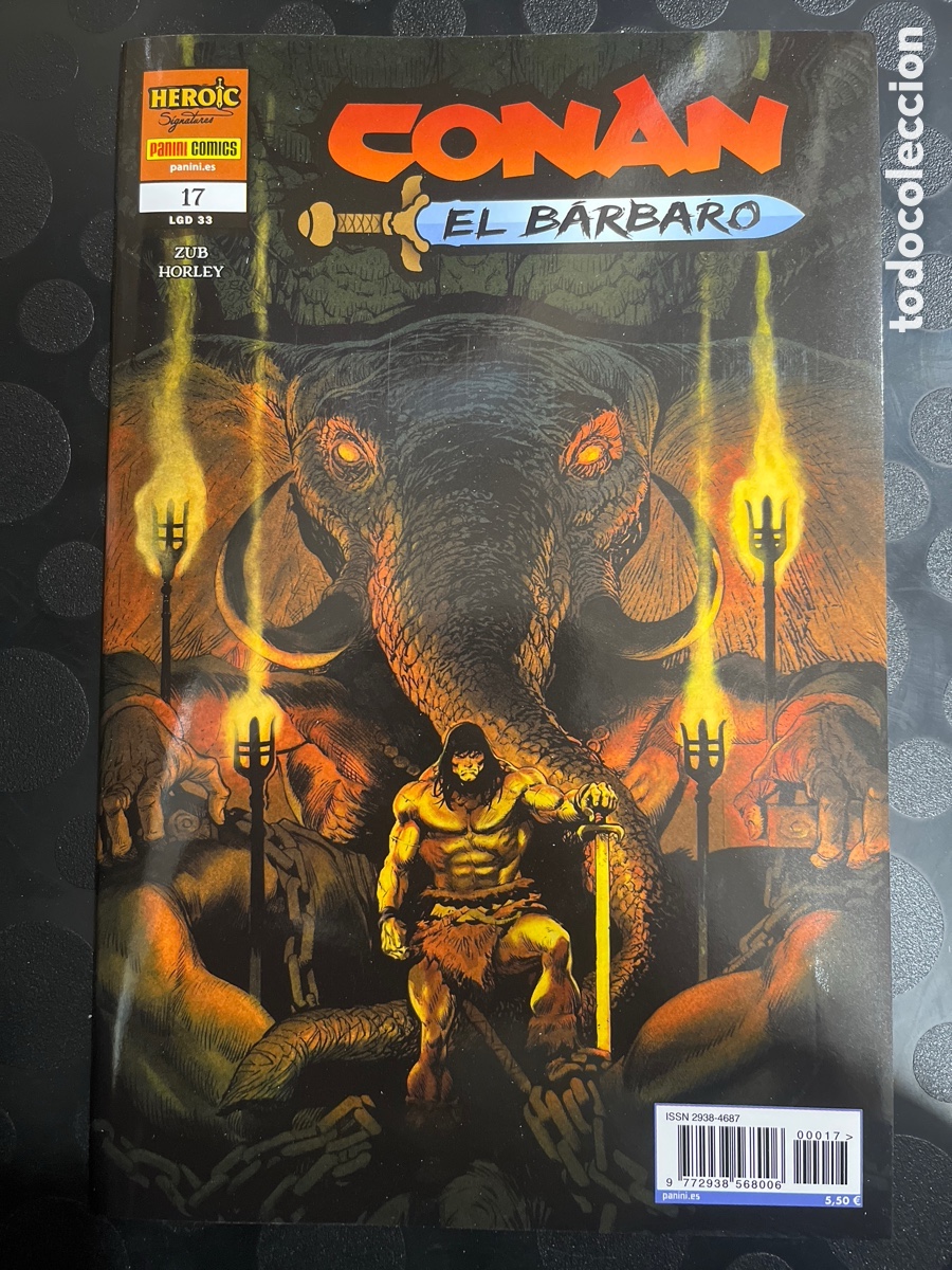 C&oacute;mics: CONAN EL B&Aacute;RBARO N.33 / 17 EL N&Oacute;MADA HEROIC SIGNATURES ( 2023/&hellip; )