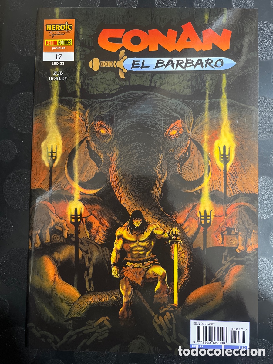 C&oacute;mics: CONAN EL B&Aacute;RBARO N.33 / 17 EL N&Oacute;MADA HEROIC SIGNATURES ( 2023/&hellip; )
