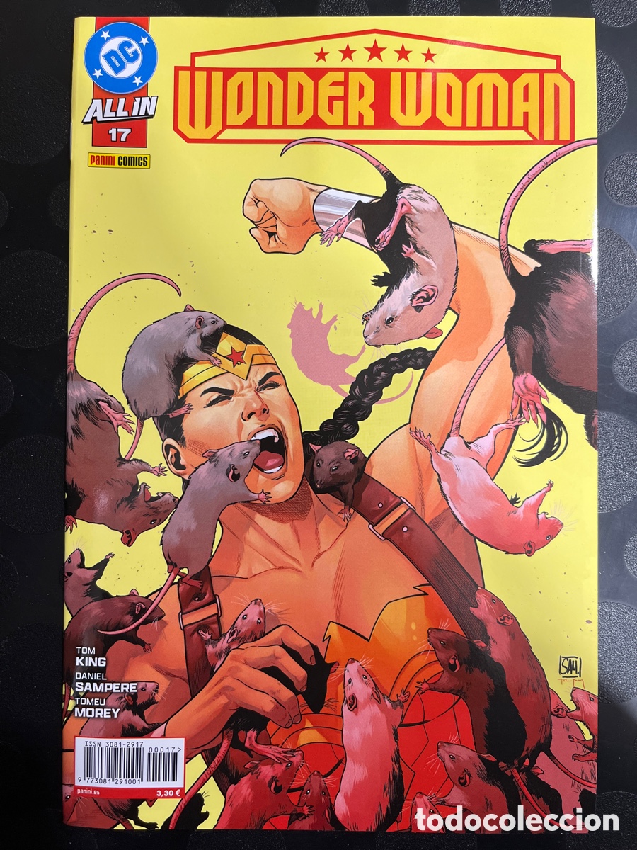 C&oacute;mics: WONDER WOMAN N.17 LA ISLA DE RATONES Y HOMBRES DC ALL IN ( 2025/&hellip; )