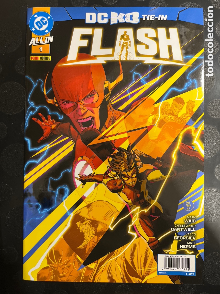 C&oacute;mics: FLASH N.1 &Ntilde;DC KO TIE IN : CONTROL DE IMPULSO ALL IN K.O. ( 2026 )