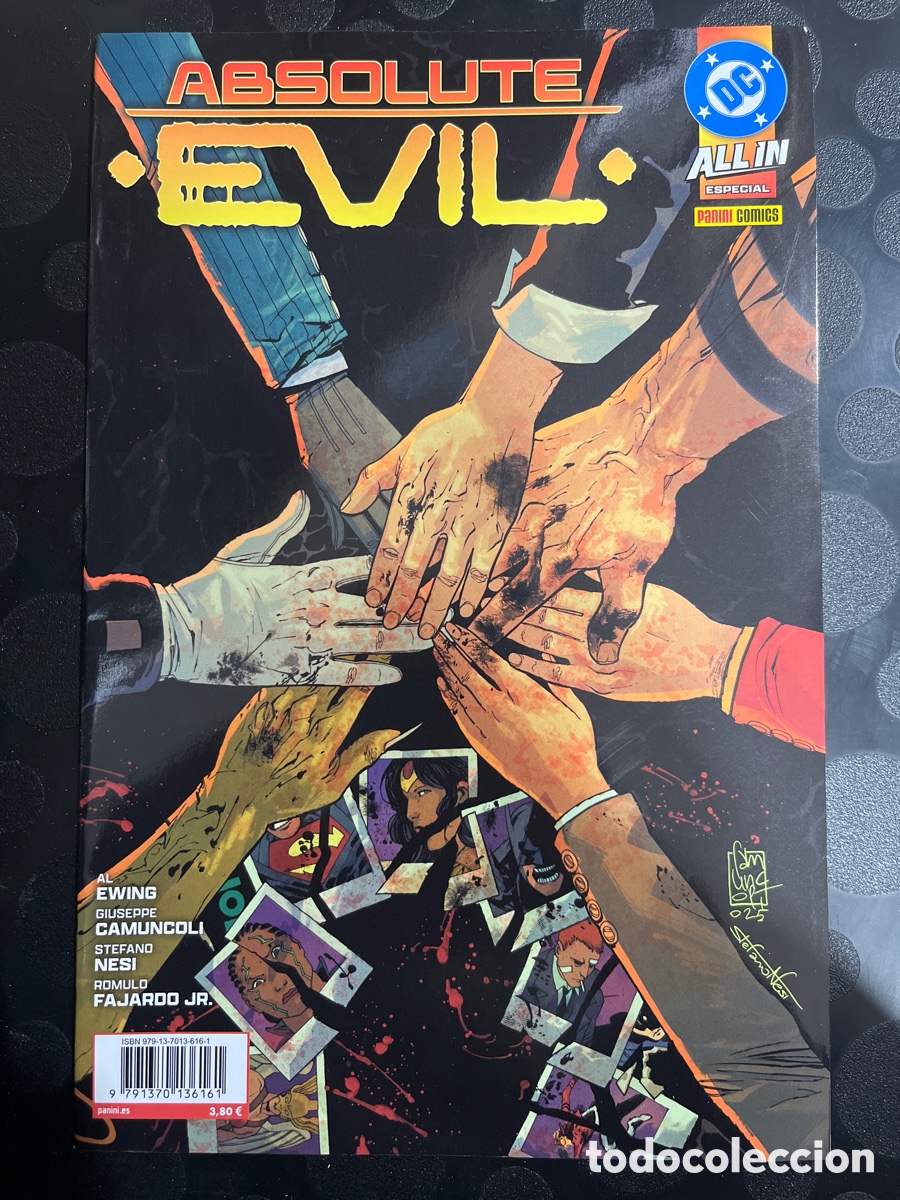 C&oacute;mics: ABSOLUTE EVIL ESPECIAL : JUSTICIA ABSOLUTA DC ALL IN ( 2026 )