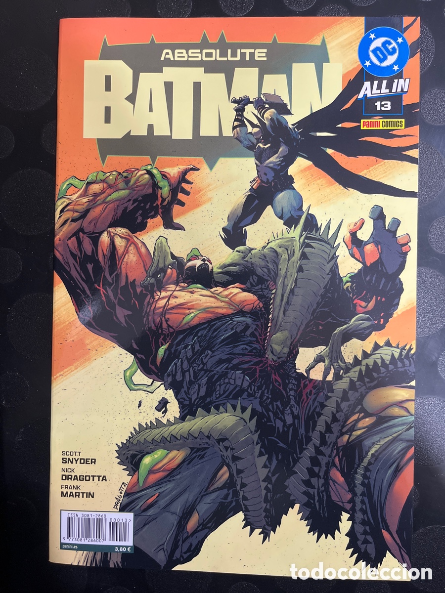 C&oacute;mics: ABSOLUTE BATMAN N.13 ABOMINACI&Oacute;N DC ALL IN ( 2025/&hellip; )
