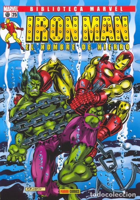 C&oacute;mics: Biblioteca marvel Iron Man 11 n&uacute;meros // 6 11 13 15 16 18 19 20 21 24 Y 25