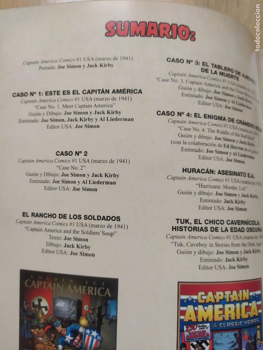 C&oacute;mics: MARVEL FACSIMIL 13.PANINI COMICS. CAPITAN AMERICA N&ordm; 1. EN ESPA&Ntilde;OL. 2020 - Foto 2