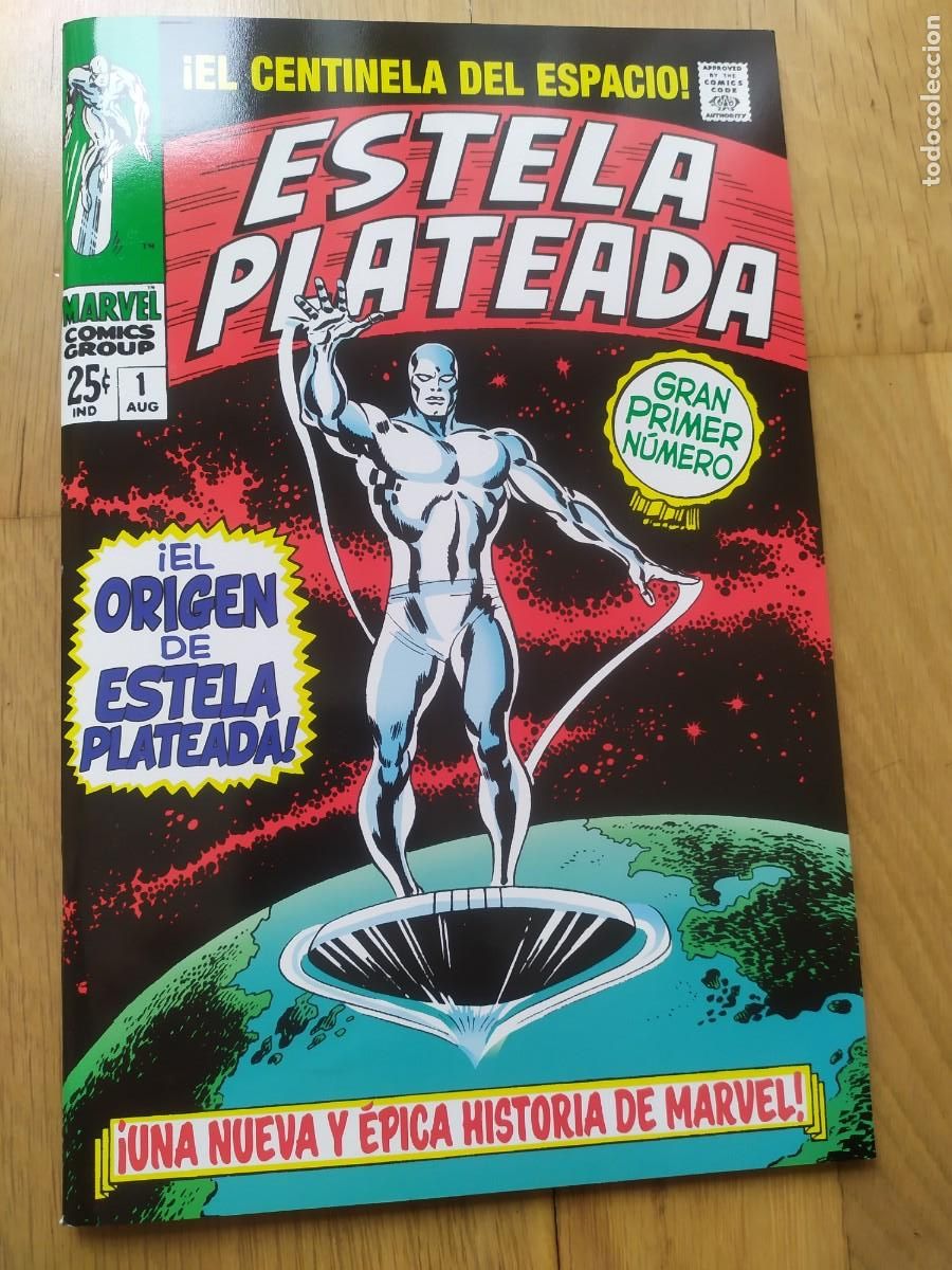 C&oacute;mics: PANINI COMICS,MARVEL FACSIMIL. ESTELA PLATEADA 1. 2019. NUEVO. - Foto 1