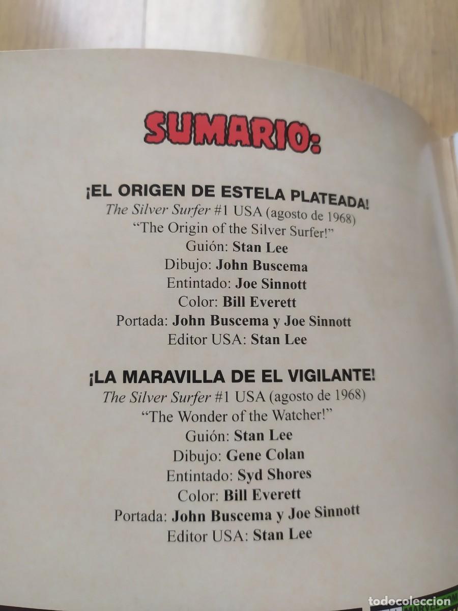 C&oacute;mics: PANINI COMICS,MARVEL FACSIMIL. ESTELA PLATEADA 1. 2019. NUEVO. - Foto 2
