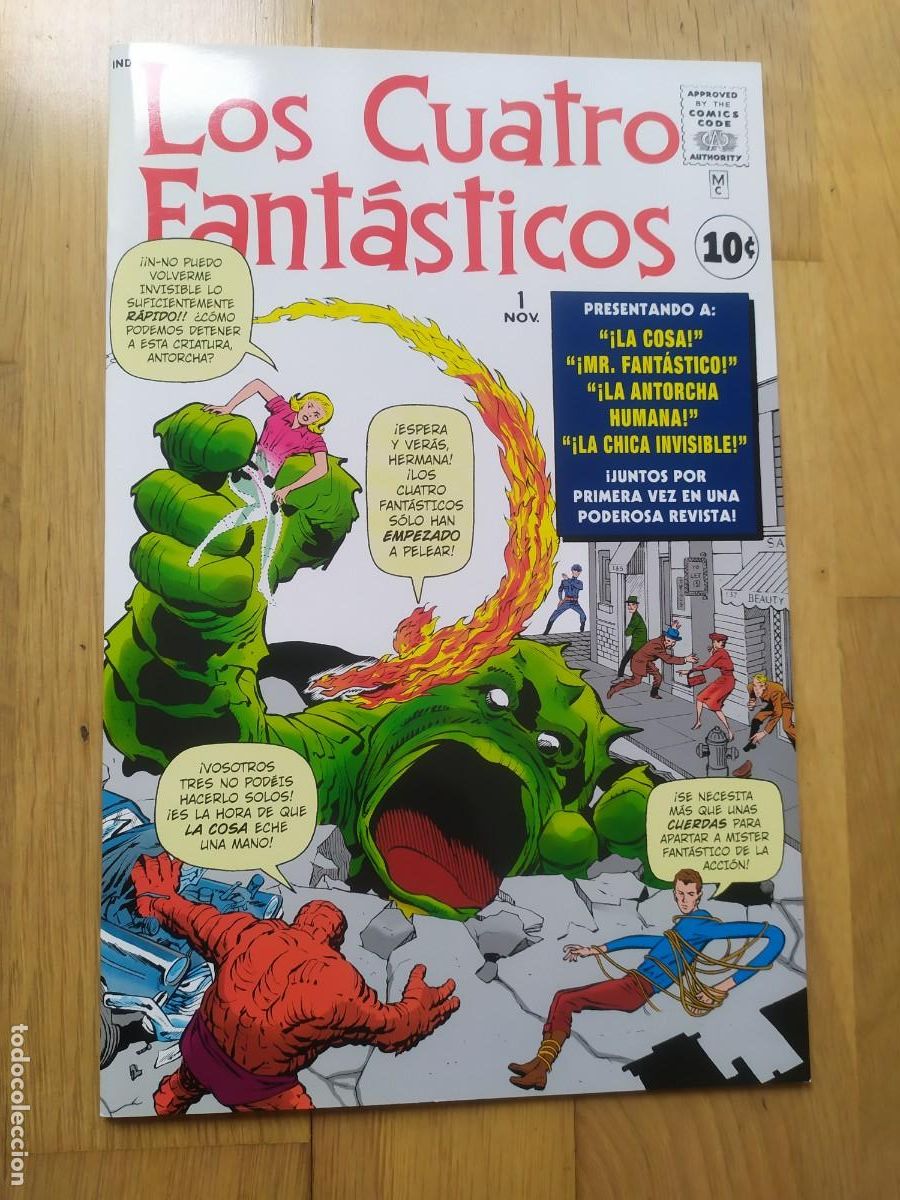 C&oacute;mics: PANINI COMICS. MARVEL FACSIMIL. LOS CUATRO FANTASTICOS 1. 2020. - Foto 1