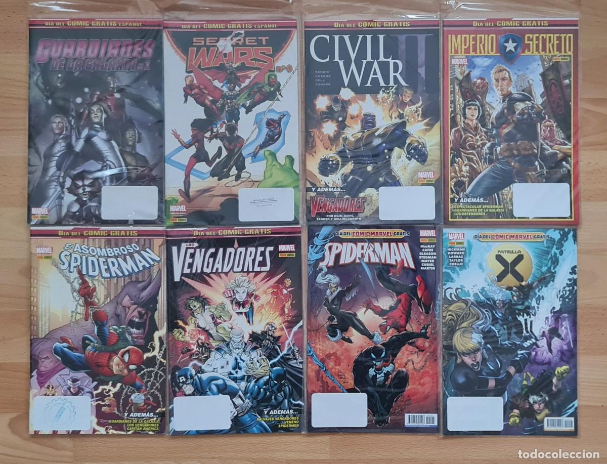 Comics: DIA DEL COMIC GRATIS MARVEL. Colecci&oacute;n completa de 15 comics. Panini Comics 2014