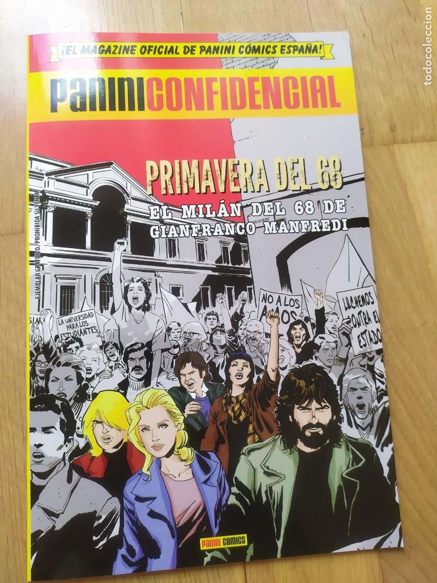 C&oacute;mics: COMIC PANINI CONFIDENCIAL. PRIMAVERA DEL 68. NUEVO. 2018.