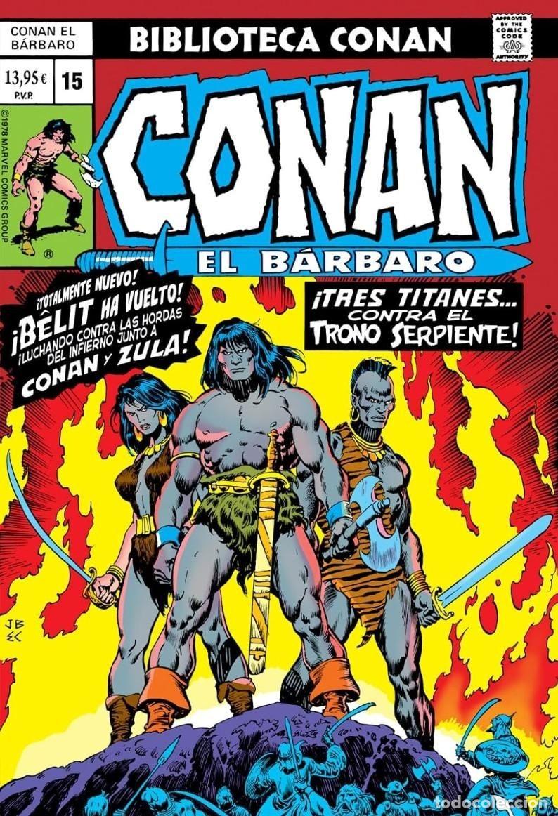 C&oacute;mics: Conan el B&aacute;rbaro TOMO 15 (BIBLIOTECA CONAN) Tapa blanda 160 p&aacute;ginas. REBAJADO