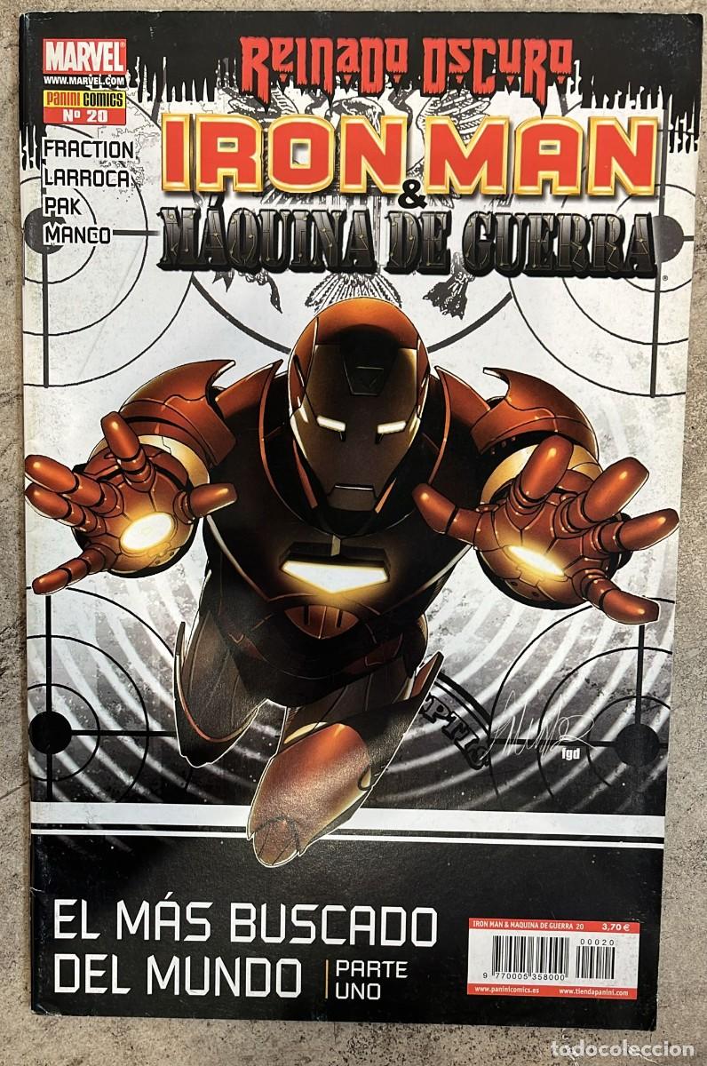 C&oacute;mics: Iron Man y Maquina de guerra: el m&aacute;s buscado del mundo (parte 1)