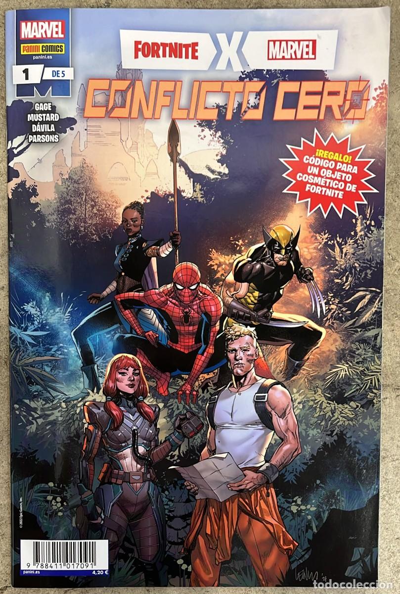 C&oacute;mics: Conflicto Cero: Marvel x Fornite (1 de 5)