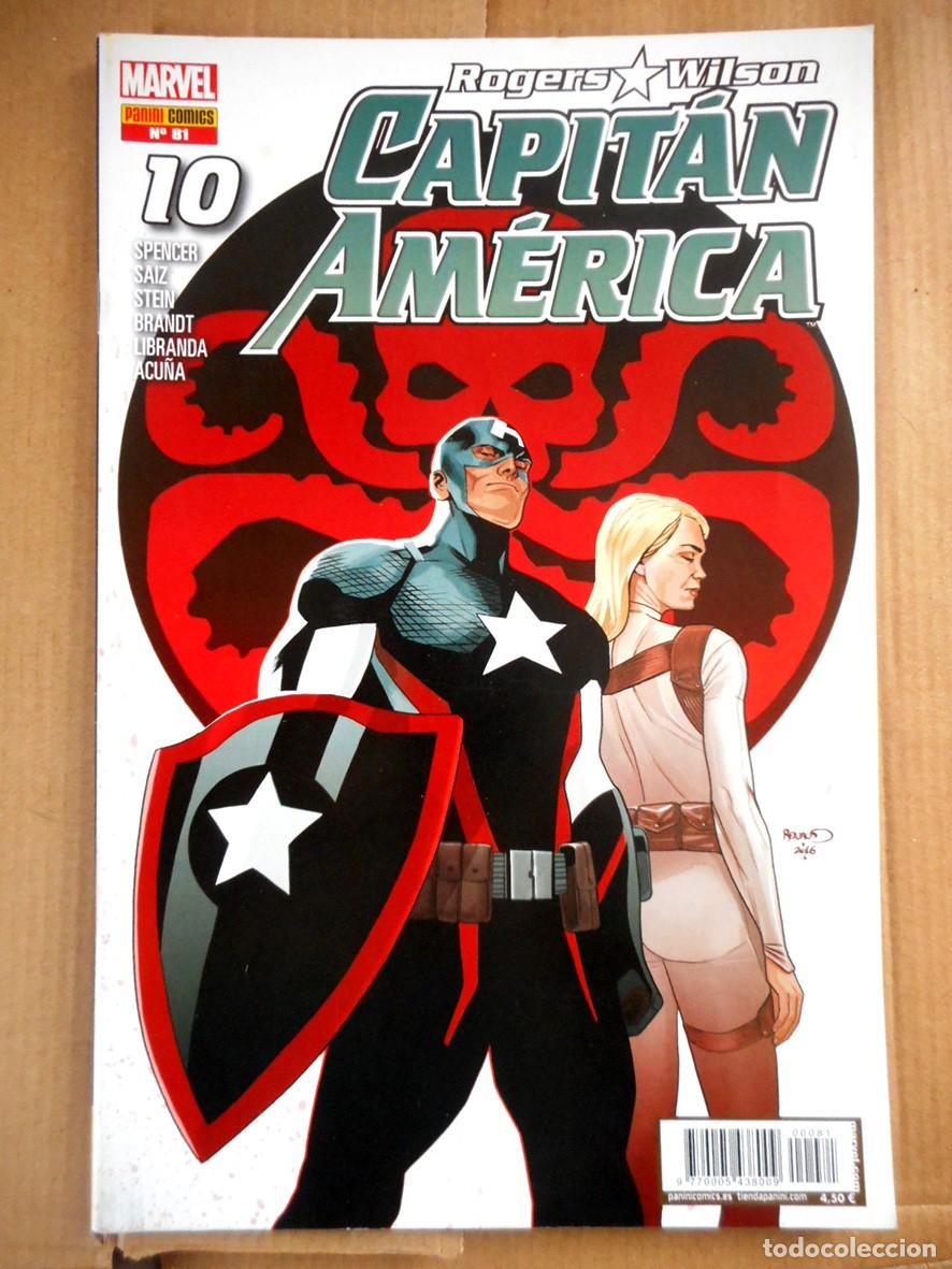 Comics: ROGERS - WILSON: CAPIT&Aacute;N AM&Eacute;RICA N&ordm;81 (PANINI-JUNIO 2017) NICK SPENCER - JES&Uacute;S SAIZ