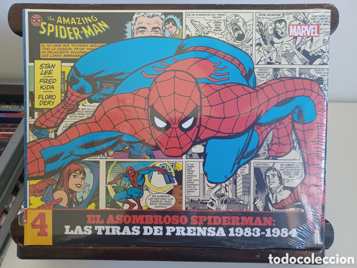 C&oacute;mics: El asombroso Spiderman. Las tiras de prensa 4 (1983-1984)/ Marvel Panini/ NUEVO PRECINTADO