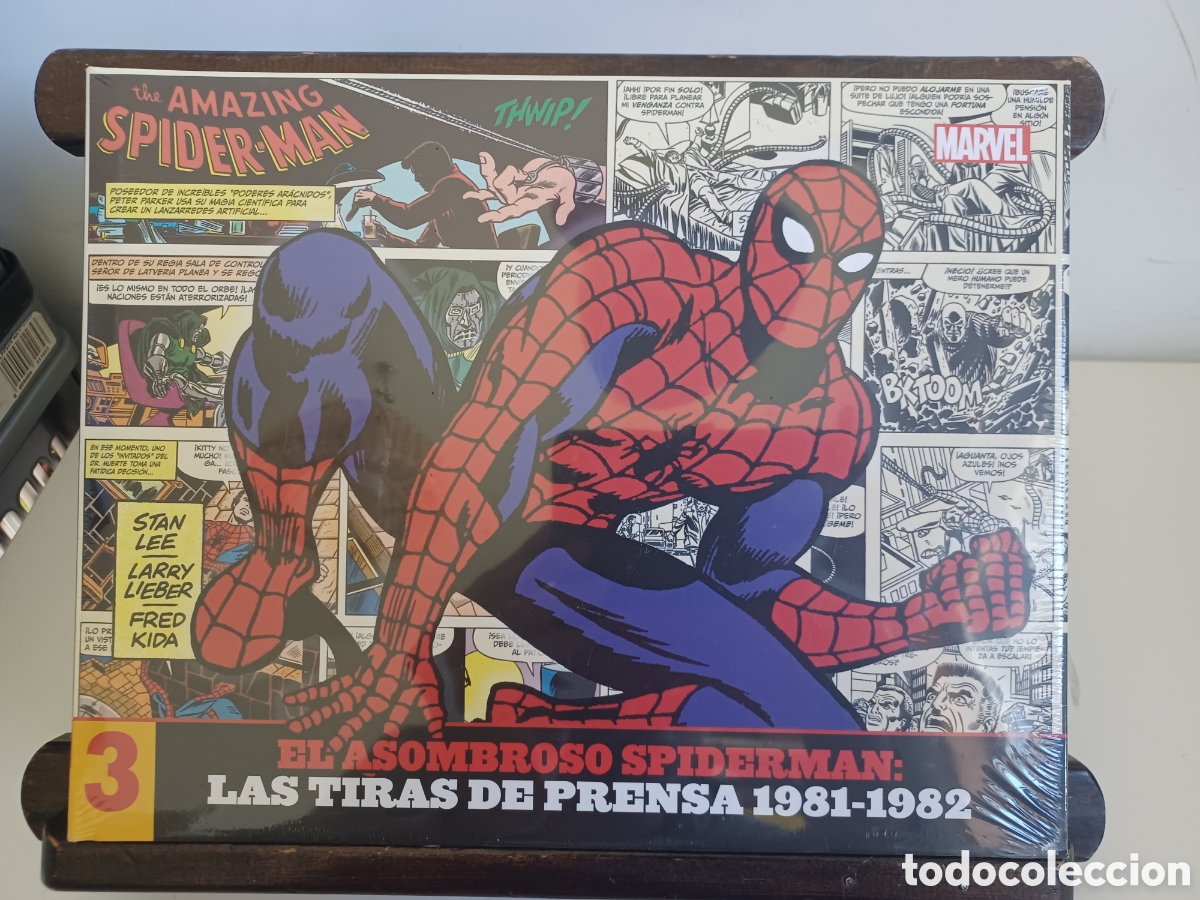 C&oacute;mics: El asombroso Spiderman. Las tiras de prensa 3 (1981-1982)/ Marvel Panini/ NUEVO PRECINTADO