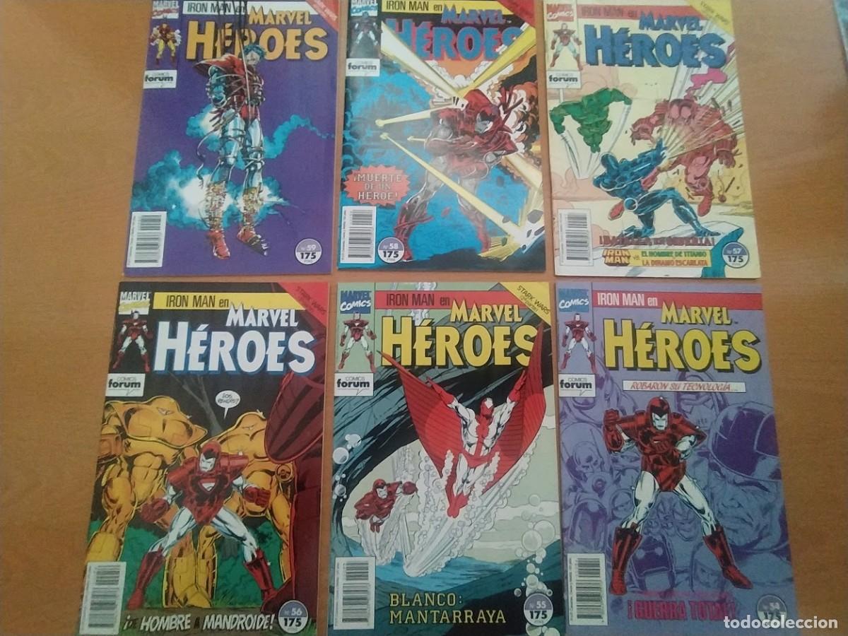 C&oacute;mics: IRONMAN MARVEL HEROES , MINISERIE 6 COMICS - Foto 1