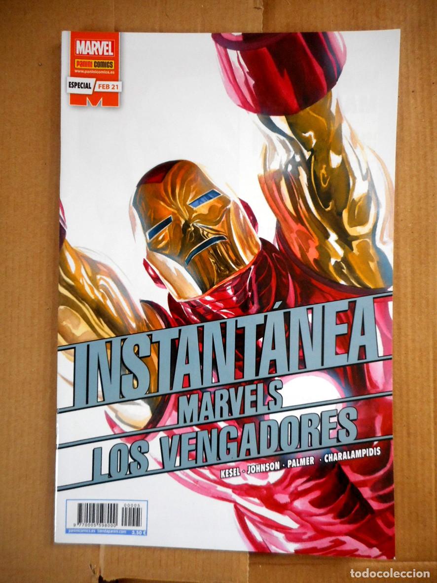 C&oacute;mics: INSTANT&Aacute;NEA MARVELS: LOS VENGADORES (PANINI-FEBRERO 2021) BARBARA RANDALL HESEL-STAZ JOHNSON