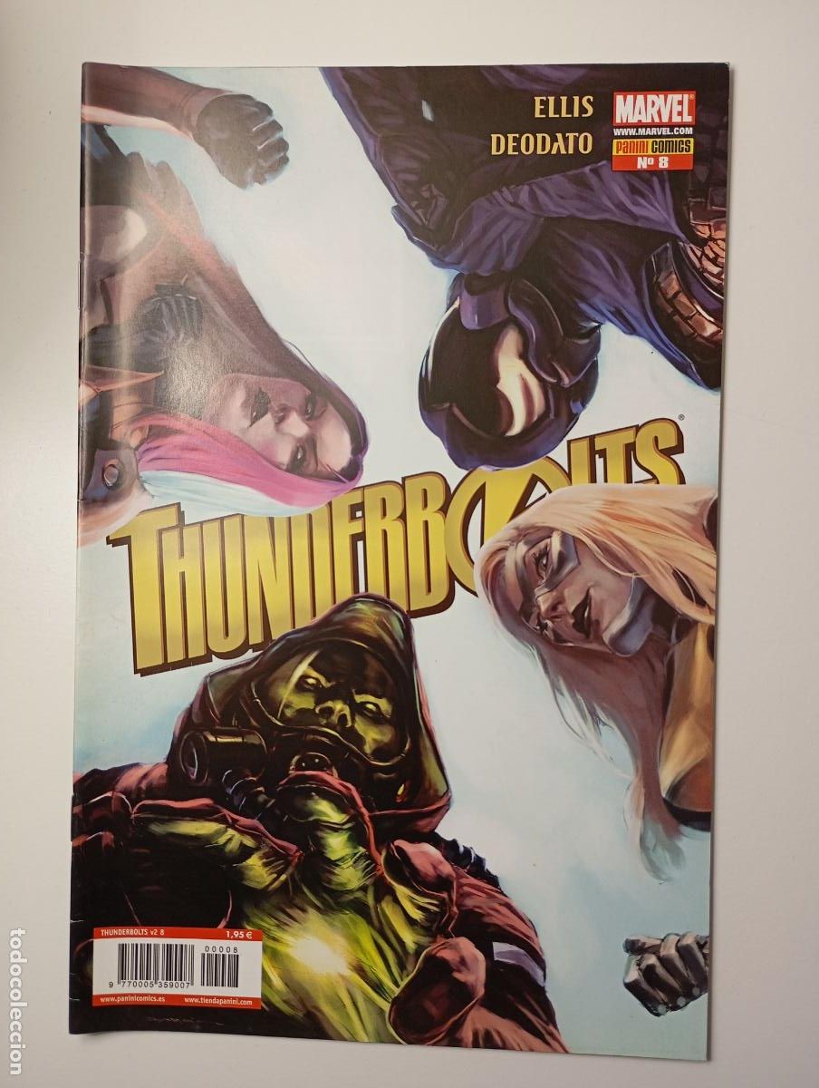C&oacute;mics: THUNDERBOLTS N&ordm; 8. PANINI COMICS. TDKR79