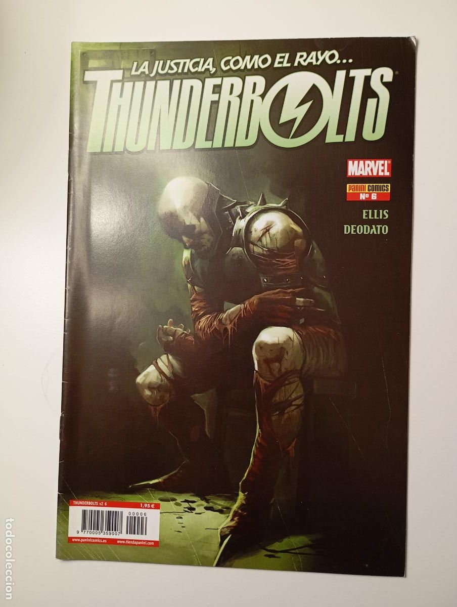 C&oacute;mics: THUNDERBOLTS M&ordm; 6. LA JUSTICIA COMO EL RAYO. PANINI COMICS. TDKR79