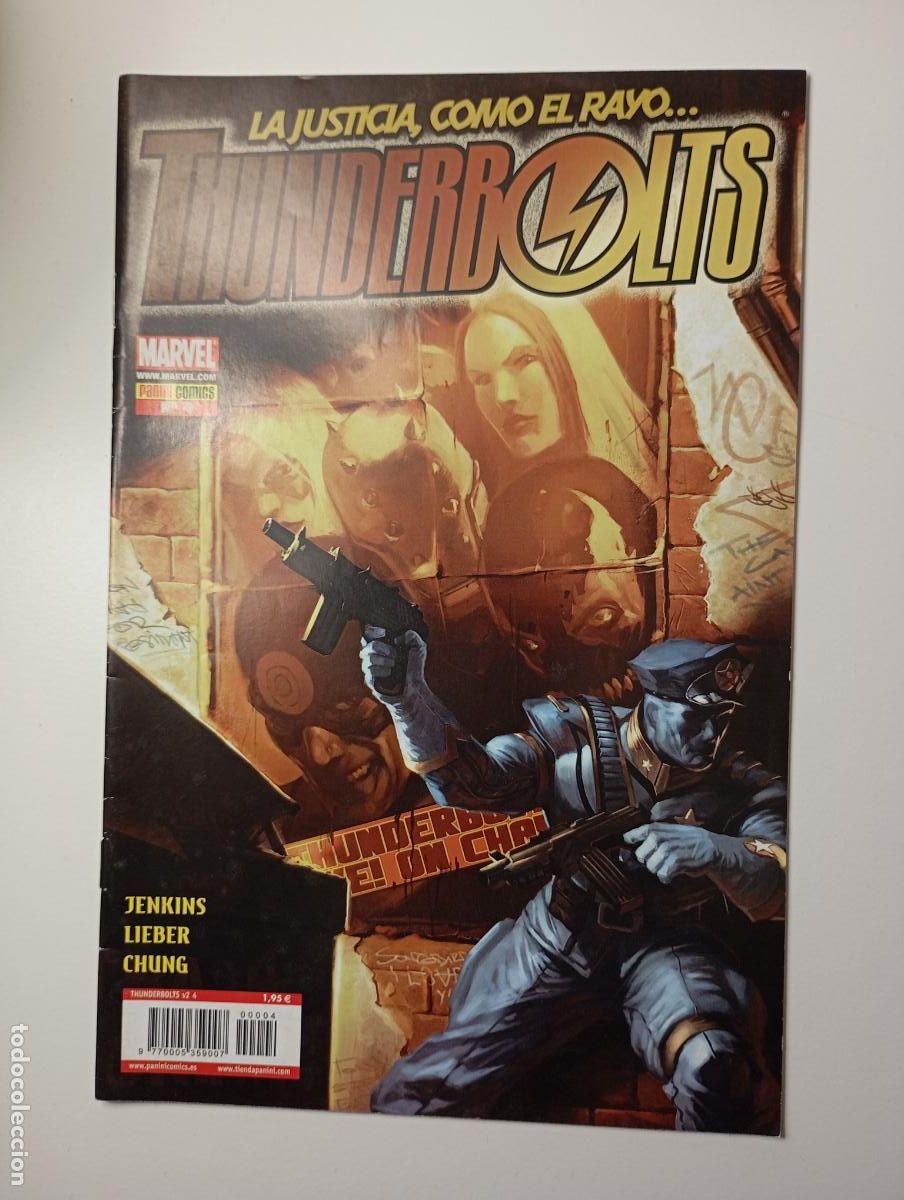C&oacute;mics: THUNDERBOLTS M&ordm; 4. LA JUSTICIA COMO EL RAYO. PANINI COMICS. TDKR79