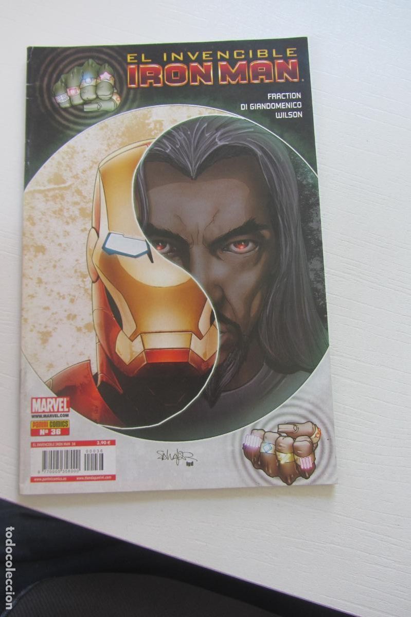 C&oacute;mics: EL INVENCIBLE IRON MAN N&ordm; 36 LA SAGA DEL MANDAR&Iacute;N ( 2008/2011 ) PANINI BUEN ESTADO arx68